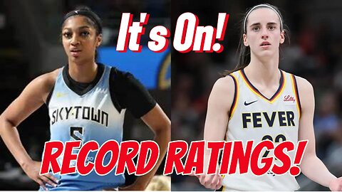 RECORD RATINGS For Fever Sky Caitlyn Clark Angel Reese But What Does it Mean For The WNBA?