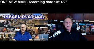 Live From Israel 10/14/23 with Messianic Rabbi Zev Porat & Pastor Carl Gallups - ONE NEW MAN