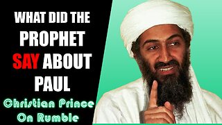 Did Muhammad Mention The Apostle Paul(pbuh)? Christian Prince