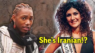 Americans React to Iranian Woman Winning Miss Germany