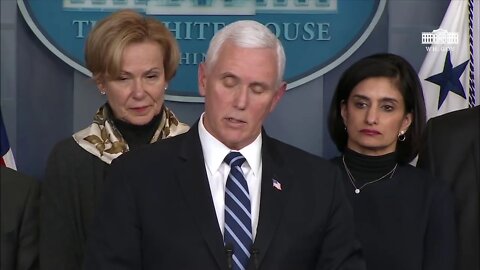 Vice President Pence and Members of the Coronavirus Task Force Hold a Press Briefing