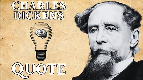 Charles Dickens: I Will, Not I Wish