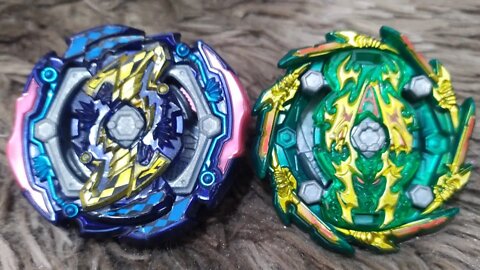 BUSHIN ASHURA .Hr.Kp Ten vs JUDGEMENT JOKER .00T.Tr Zan | Beyblade Burst GT | Batalha até 5 pontos