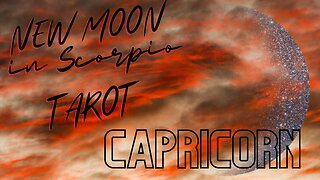 Capricorn ♑️- Try a different approach! New Moon in Scorpio tarot reading #capricorn #tarot