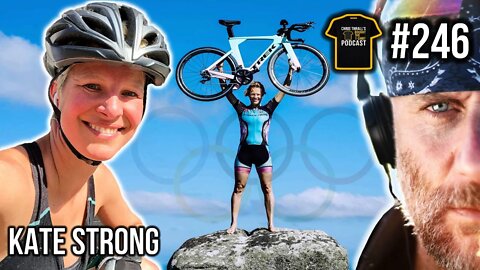 Record Breaking Cyclist & World Triathlon Champion | Kate Strong | Bought The T-Shirt Podcast