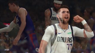 NBA 2K20 Mavericks Game 17