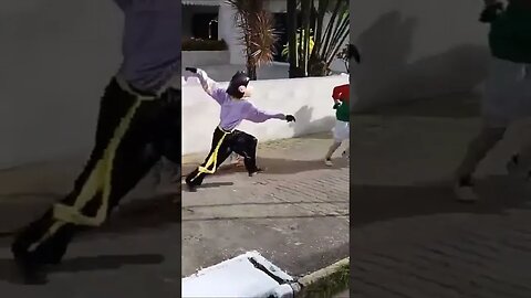 DANÇARINOS SUPER NINJAS DA CARRETA DA ALEGRIA FURACÃO, DANÇANDO FOFÃO, O MÁSKARA, BEN10 E PATATI