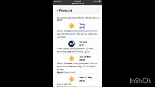 Weather Forecast For Kelowna May 29 2023