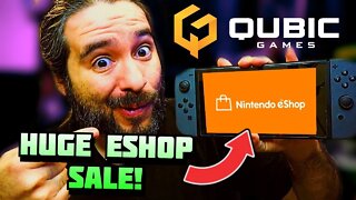 HUGE Switch eShop Sale! QUBIC GAMES PARTY WEEK! | 8-Bit Eric