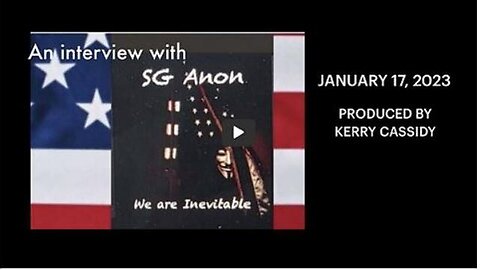SGANON WITH EXPLOSIVE INTERVIEW WITH KERRY CASSIDY! WHAT IS GOING ON AT DAVOS! THANKS JUAN O SAVIN..