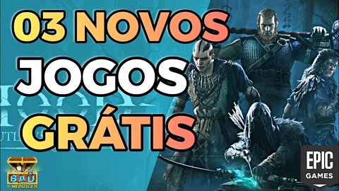 JOGOS DE GRAÇA NA EPIC GAMES