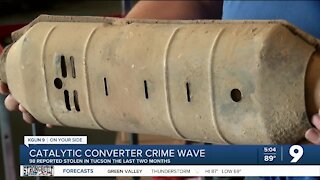 Catalytic converter crime wave
