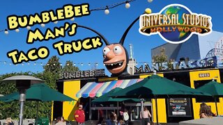Bumblebee Man's Taco Truck Food Review at Universal Studios 2021