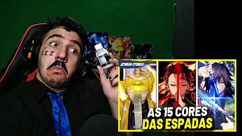 PASTOR REACT TODAS AS 15 CORES DAS ESPADAS EM DEMON SLAYER | KIMETSU NO YAIBA