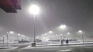 February 12th 2020 Heavy Snow at Akron Canton Airport