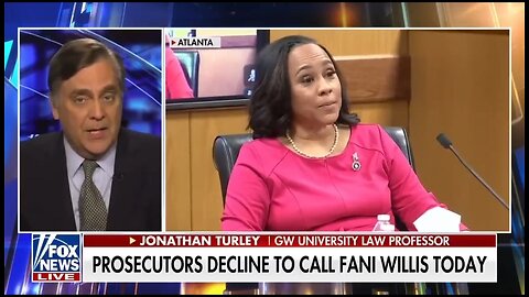 Turley: Fani Willis Tried To Out Trump, Trump