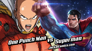ONE PUNCH MAN Vs. SUPERMAN - ( Saitama VS Superman) Comic Book Battles: Who Would Win In A Fight?