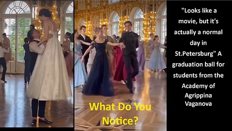 A graduation ball for students from the Academy of Agrippina Vaganova Held Every Year in St. Petersburg, Russia.