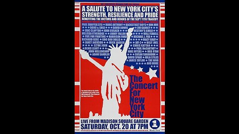 The Concert for New York City Part 1