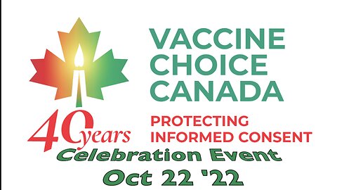 40th Celebration of Vaccine Choice Canada - So Many Heartfelt Moments