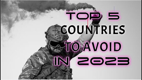 Dangerous countries to avoid