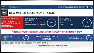 WHAT'S GOING ON? NEW MEXICO SECRETARY OF STATE SITE SHOWS 16 MILLION REGISTERED VOTERS DROP OVERNIGH