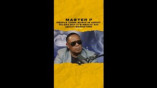 #masterp People think music is about talent but its really all about marketing🎥 @shobasketball
