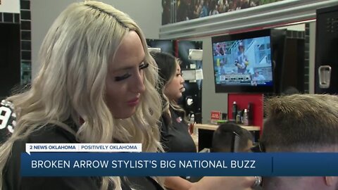 Broken Arrow stylist creates national buzz