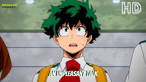 Izuku Midoriya - An Unpleasant Talk - My Hero One's Justice 2