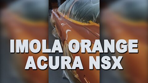 Imola Orange Paint Job - Acura NSX