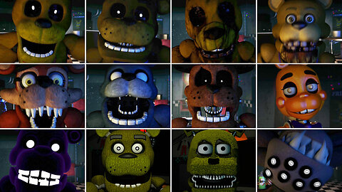 Five Nights to Remember - All Jumpscares