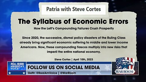 The Syllabus Of Economic Errors | How The Left’s Compounding Failures Crush Prosperity