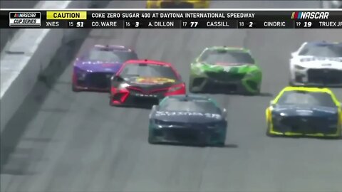 MASSIVE wreck collects the almost entire field at Daytona NASCAR