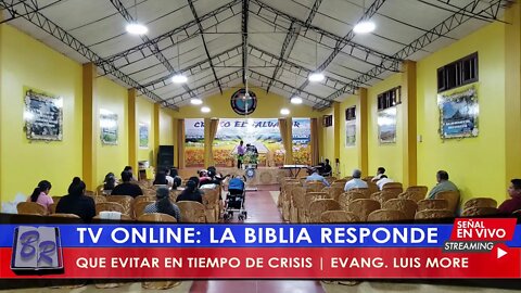 QUE EVITAR EN TIEMPO DE CRISIS | EVANG. LUIS MORE