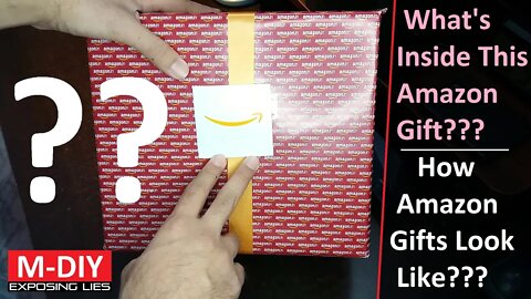 What's Inside This Amazon Gift? How Amazon Gifts Look Like? (Unboxing) [Hindi]