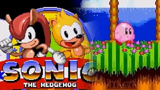 Kirby no mundo do Sonic ? - Sonic 2 #shorts