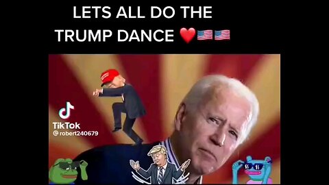 LET’S ALL DO THE TRUMP DANCE!! - HERE WE GO!