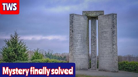 Georgia Guidestone's Mystery Finally Solved