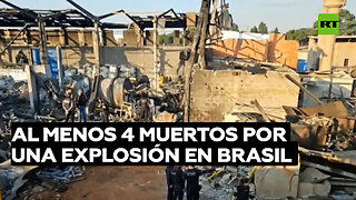 Al menos 4 muertos por una explosión en una fábrica metalúrgica en Brasil