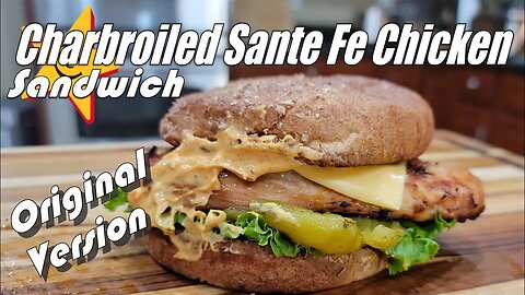 How To Make the Charbroiled Sante Fe Chicken Sandwich from Carl's Jr Hardee's