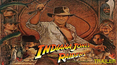 INDIANA JONES AND RAIDERS OF THE LOST ARK - OFFICIAL TRAILER - 1981