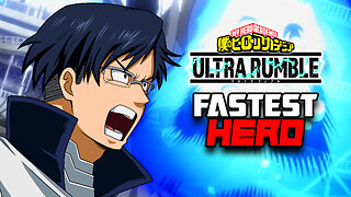 🔴 LIVE MY HERO ULTRA RUMBLE 💥 TENYA IIDA IS BUSTED 💨 YOU NEED THIS HERO ON YOUR TEAM 🫵