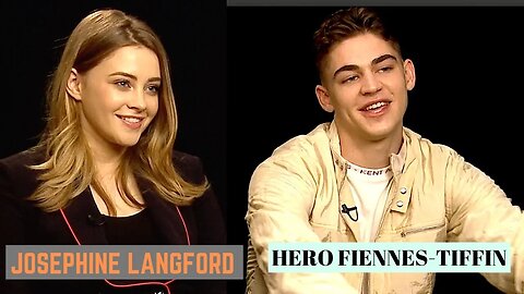 'AFTER' Hero Fiennes-Tiffin & Josephine Langford on REAL Romance and Intimate Scenes (2019)