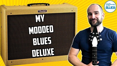 My Modded Fender Blues Deluxe Reissue Amplifier Review (No Pedals)