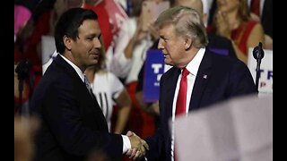 Trump Fires Back at DeSantis After Florida Gov. Endorses GOP Candidate Trump Disavowed