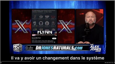 Le Général FLYNN en direct sur INFO WARS