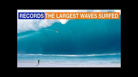 BIGGEST WAVES EVER SURFED IN HISTORY - LAS OLAS MÁS GRANDES JAMÁS SURFEADAS