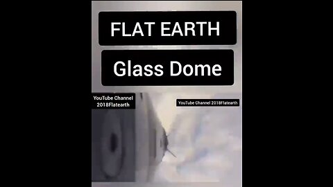 FLAT EARTH GLASS DOME