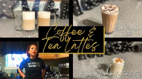 Latte Recipes | French Toast Latte, Iced Mocha Latte & Honey Chamomile Tea Latte