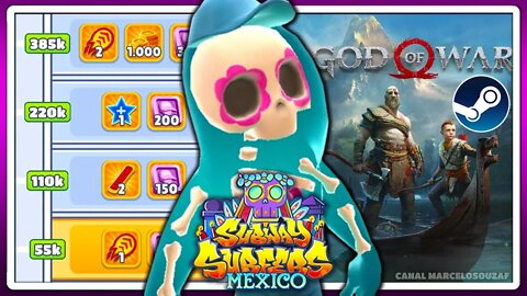 Subway Surfers Mexico Halloween 2021 | God of War no PC | Recorde com Bob